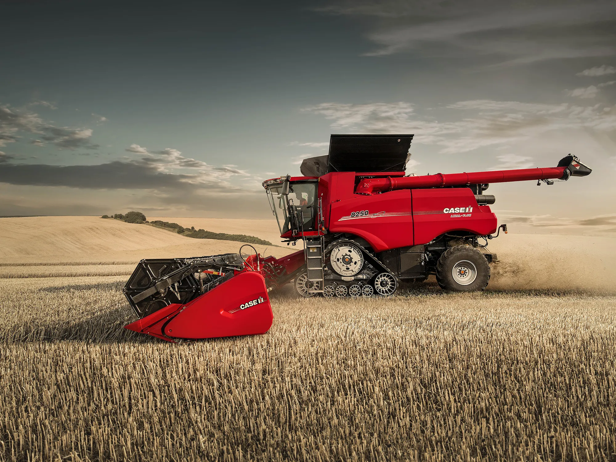 Case IH Axial-Flow 8250 — комбайни