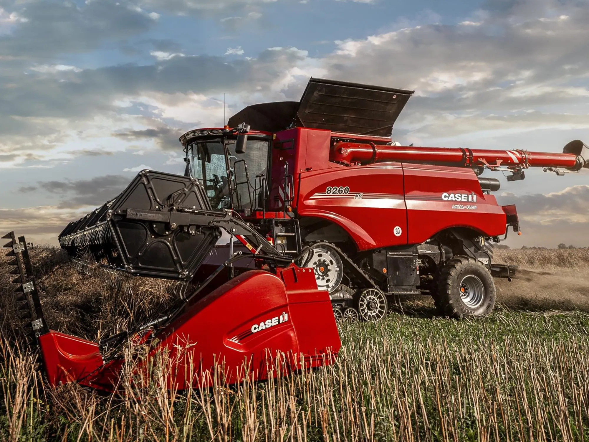 Case IH Axial-Flow 8260 — комбайни